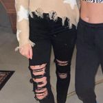 American Eagle Black ripped jeans Photo 5