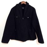 Sonoma Lifestyles XL Hoodie Cargo Chore Zip Front Jacket in Black Photo 0