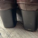 Life Stride Brown Leather Heeled Loafers Size 9 Medium Photo 5