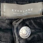 Everlane NWT  Sz 23L The Curvy Way High Straight Jean in Washed Black Photo 6