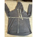 O'Neill  size Medium M Gray full zipper front sweatshirt hoodie jacket Women's Photo 6