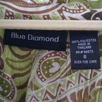 ⭐️⭐️⭐️⭐️3 for 12⭐️⭐️⭐️⭐️. Ladies Button Down Shirt crazy Print Green Photo 1