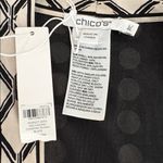 Chico's New Chico’s Perfect Dots Mid Kimono Open Blazer Cardigan Large Extra Large Photo 2