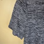 Athleta  Womens Breezy‎ Black White Space Dye Active Shirt Size Small Performance Photo 4