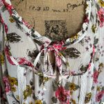Decree  Floral Print Women's Top - Pink and Yellow Photo 1