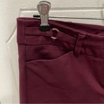 New York & Company Maroon Cropped Dress Pants Red Size 4 Photo 4