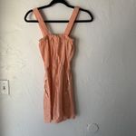 New Fashion Creation Romper Vintage 70s Medium Orange Sleeveless Drawstring Orange Photo 7