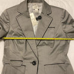 Loft Ann Taylor Silver‎ Pinstripe Blazer NWT Photo 11