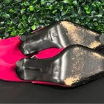 via spiga Pink Slingback Heels with Perforated Design Photo 1