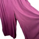LuLaRoe Kathy Jumpsuit Plum XL Pockets Sleeveless 16-18 New Photo 7