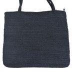 Patriotic Knit Tote Bag Red White Blue 13 Star American Flag Crochet Bag Photo 5