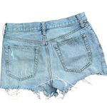 We The Free  Mid Rise Distressed Denim Shorts 27 Photo 2