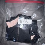 Good American Mixed Mesh Athletic Crop Top Black Size 3/Large Tank Sleeveless Photo 9