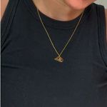 Boutique Gold Cowboy Hat Necklace – Western Country Charm Pendant Photo 1