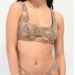 Zumiez Snakeskin Cutout Bikini Top Photo 2