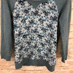 Joie Soft  Geo Silk Front Sweatshirt Top Photo 6