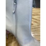 Schutz  Mikki Ankle Boots Womens 9B Beige Leather Side Zip Pointed Toe Bootie S33 Photo 12