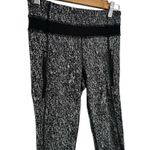 Lululemon Inspire Tight II Power Luxtreme Suited Jacquard Black White Size 4 Photo 4