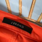 J Brand 485 mid rise super skinny luxe sateen jeans bright coral size 24 Photo 2