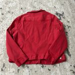 Liverpool  Red Denim Jacket Size XL Photo 1