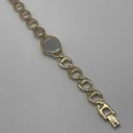 Working Colibri Diamond Gold Tone Women’s Wrist Watch MOP Mother Of Pearl Face Photo 11