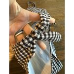 Xhilaration Black and White Checkered Bikini Tied Medium Large Xhiliration Swimsuit Swimwear Photo 2