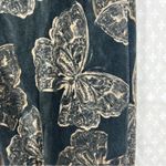 Johnny Was Johnny Wash Black Brown Zuri Butterfly Print Velour Jogger Pants Photo 2