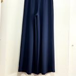 Eliza J  Sweetheart Neck Pleated Wide Leg Crepe Jumpsuit Photo 7