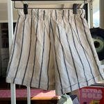Uniqlo High Waisted Striped Shorts Photo 5