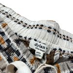 Dylan Carmel Drawstring Shorts 100% Cotton Black Camel Tan Size XL NEW Photo 6