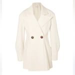 Rejina Pyo White Cotton Blend Blazer Dress size 2 Photo 11