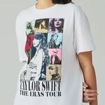 Taylor Swift The Eras Tour Through LA White Tshirt Size Small Photo 0