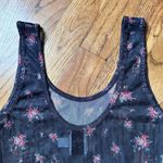 Princess Polly  Black Sheer Mesh Flower Bodysuit Sz US 0 Photo 9
