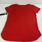 NFL  Team Apparel New! womens red-black V-neck football top size M Photo 7