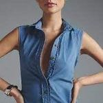 Pilcro NEW  COLLARED SHIRT DRESS SIZE 0 PETITE! Photo 3