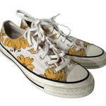 Converse Chuck 70 Vintage Floral Low Rise Womens Sz 7.5 Egret/Sunflower Photo 0