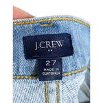 J.Crew Denim Jean Shorts Cut Off Raw Hem Frayed Blue Womens 27 NWT Re-Imagined Photo 4