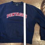 Gear for Sports “Pentagon” navy crewneck unisex sweatshirt - large Photo 4