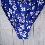 Summer Mae Purple and Blue Floral One Piece Swimsuit Photo 8