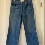 Reformation Fawcett High Waist Wide Leg Cropped Jeans Size 31 Celtic Wash Photo 3