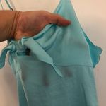 BP NEW NWT  NORDSTROM Plus Size Bow Detail Tank Top Aqua Turquoise Blue Cami 1X Photo 5