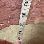 Loft eyelet cotton skirt set blush pink Sz L or 12 Photo 10