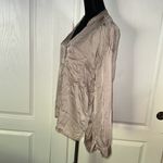 TAN KHAKI BUTTON UP DRESS WORK BUSINESS SHIRT Photo 2