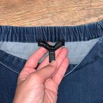 White House | Black Market  Denim Bell-Sleeve Top Photo 4