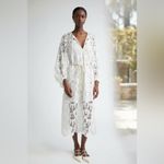 Zimmermann Coco Lace Midi Dress Ivory size 3 (large) Photo 1