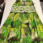 Jane Ashley floral Hawaiian button down maxi dress size XL Photo 7