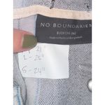 No Boundaries  vintage 90's Gray Stripe Hooded Pullover women's  Size S Photo 3