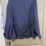Joan Rivers Blue Button-Up Women's Jacket  Blazer Coat Casual Navy 2X Classy Cuff Photo 3
