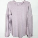 Old Navy Luxe Soft Lilac Balloon Sleeve Top Size XS Photo 0