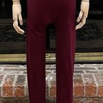 Love Charm burgundy leggings / S/M / NWOT Photo 0